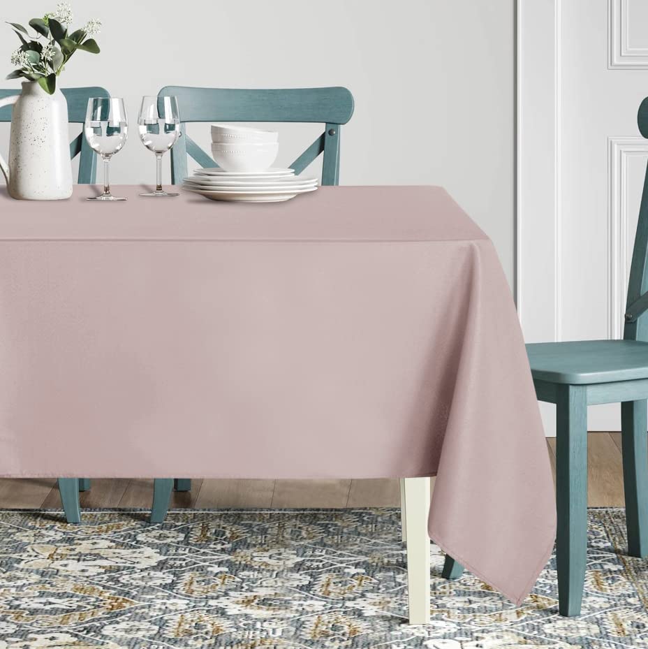 Sancua Square Tablecloth - 70 X 70 Inch - Stain And Wrinkle Resistant Washable Polyester Table Cloth, Decorative Fabric Table Co